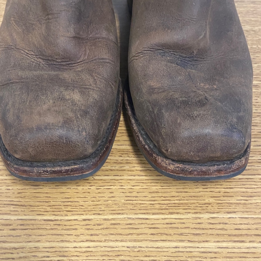 Brown Leather Frye Western Boots - Picture 10 of 16